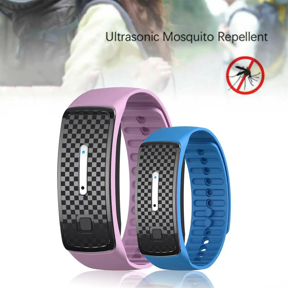 Braccialetto Repellente Per Zanzare Anti Zanzara Killer Kid Pest Insect Drive Wristband Repellenti Per Insetti Orologio Repellente Per Zanzare Usb