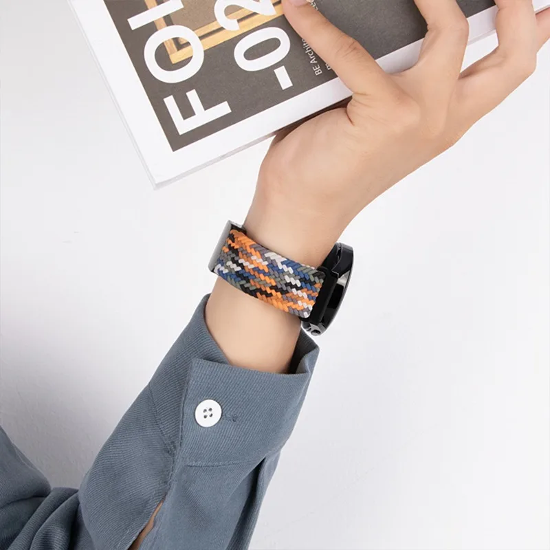 Colorful Magnetic Nylon Braided Sport Strap Bracelet