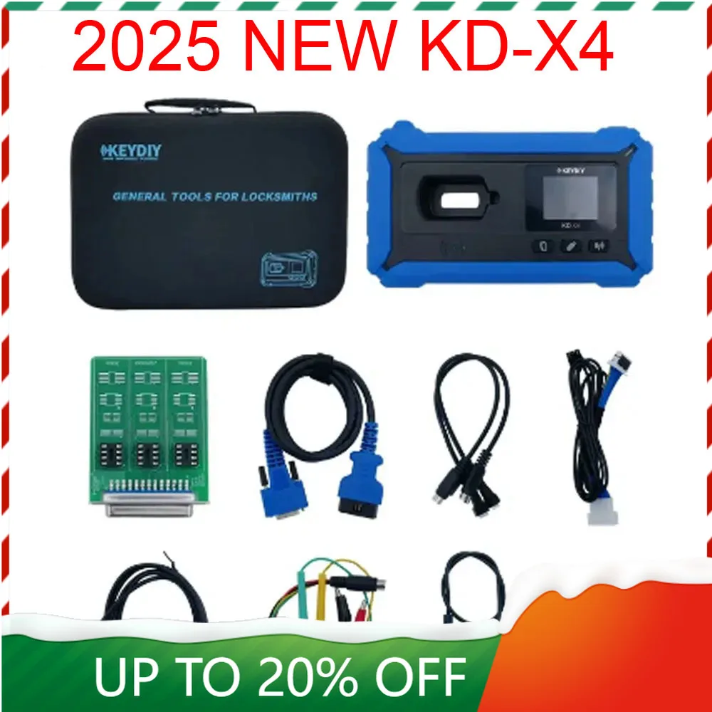 2026 KEYDIY KD-X4 Remote Generator Copy Chip Programming Locksmith