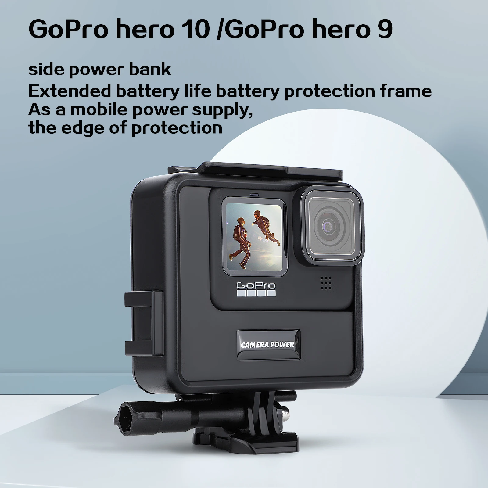 Gopro Hero 10 Side Power Bank Extended Battery Life Battery Protection Frame Gopro9 10 Universal Accessories Aliexpress Gopro Hero 10 Side Power Bank Extended Battery Life Battery Protection Frame Gopro9 10 Universal Accessories Aliexpress