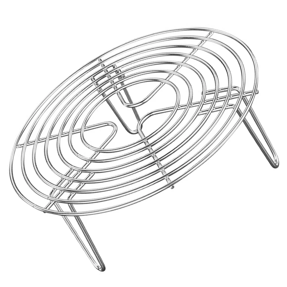 

Stainless Steel Steaming Rack Stand Pressure Cooker Trivet Cooling Rack Food Vegetable Steamer