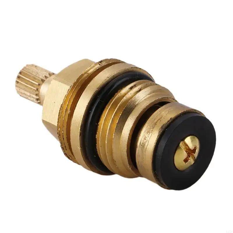 547F Brass Slow Opening Spool Replacement Faucet Hot And Cold Water Spool Faucet Cartridge Valves Repair Parts