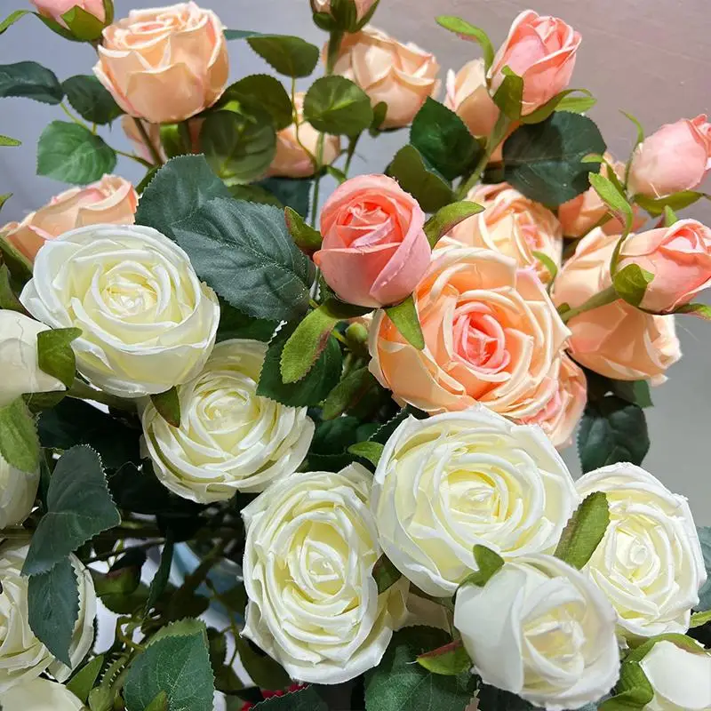 

Exquisite European-Style Queen Rose Artificial Flower for Unforgettable Wedding Celebration