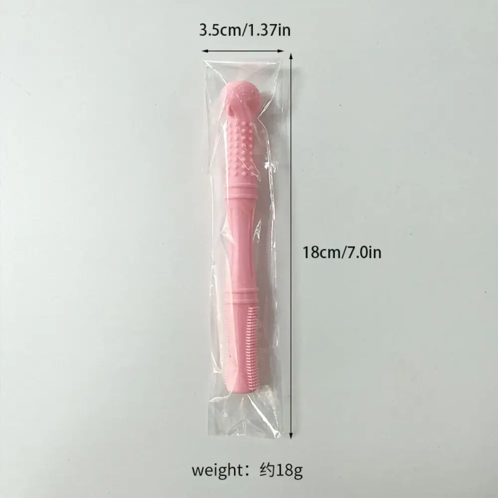 High Quality Silicone Baby Teether Food Grade Soft Baby Molars Safe No Deformation Chewing Toys