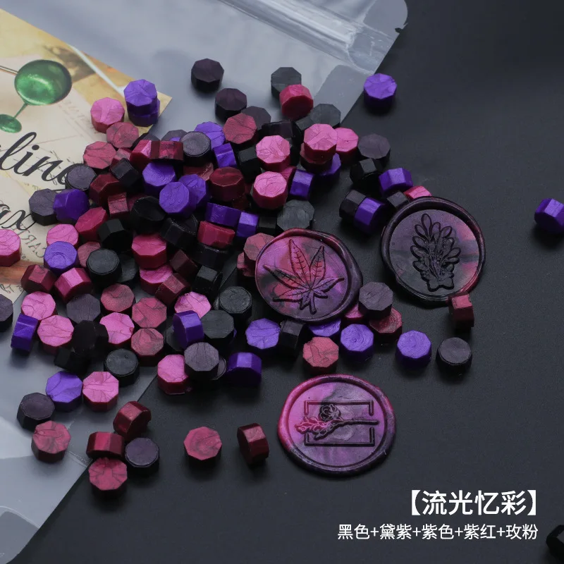 Mixed Colour Fire Paint Wax Granules for DIY Crafts