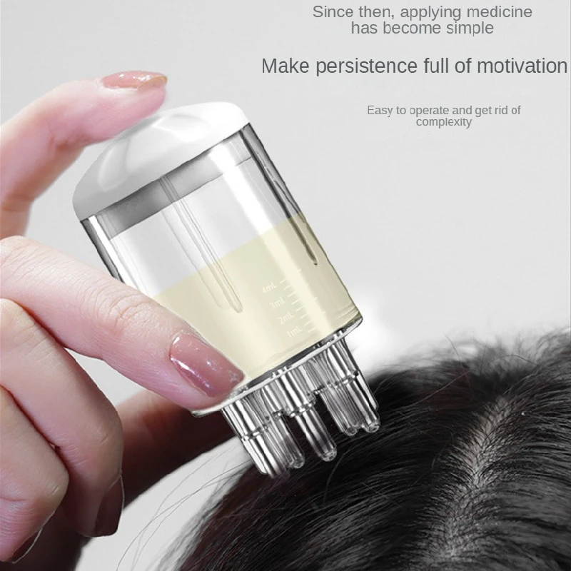 

Scalp Applicator Liquid Comb Portable Mini Massage Comb Essential Oil Liquid Guiding Massager Anti Hair Loss Scalp Care Tools