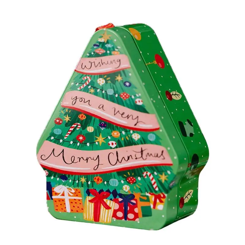 

Christmas Cookie Tins Christmas Cookie Gift Box Tinplate Box House Shape Metal Tinplate Create A Christmas Mood For Candy Snack