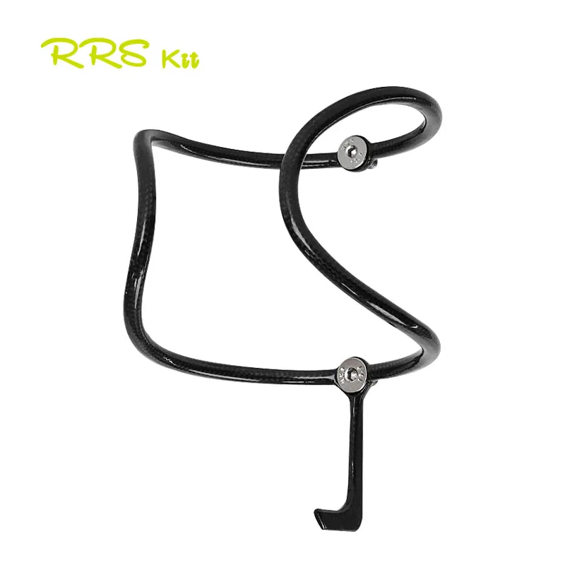 Rrskit Bike Carbon Fiber Water Bottle Cage Ultra-lightweight Bracket Mountain Road Universal Water Bottle Cage Bike Accessories