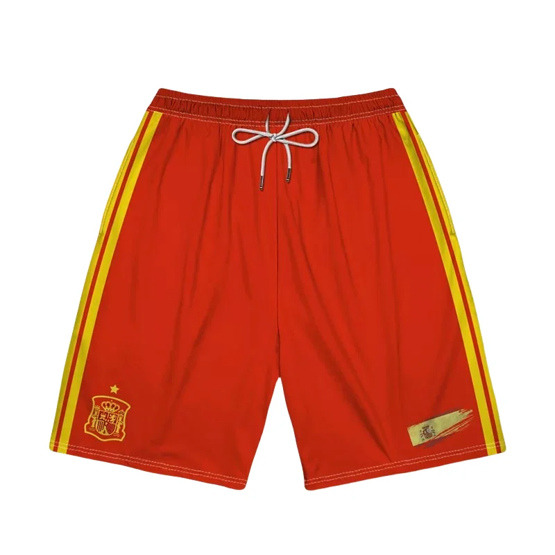 Uniforme de entrenamiento de fútbol de Portugal, España e Italia, pantalones cortos para hombre y mujer. - Imagen 5