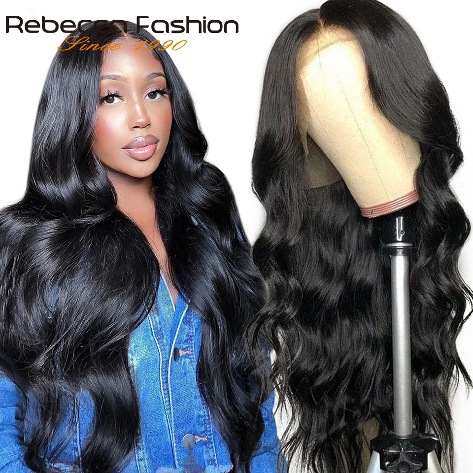 Malen uitvinding boom 13X4 Body Wave Frontal Wig Human Hair Lace Front Wig Pre-plucked Glueless  Human Hair Lace Wig Brazilian Body Wave Lace Front Wig - AliExpress Hair  Extensions & Wigs