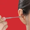 8pcs/set Stainless Steel Ear Wax Pickers Cleaner Ear Wax Removal Tools Set Ear Picks Wax Removal Tweezers Ear Pick Clean Tool wi 4