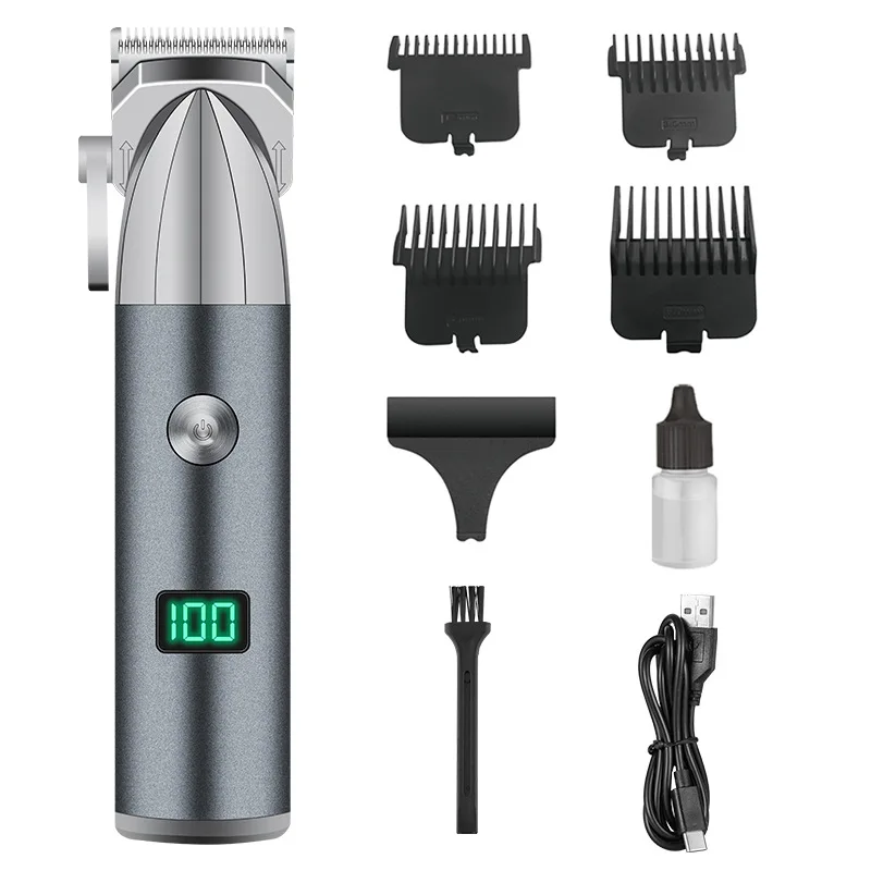 

USB Hair Clipper Professional Electric hair trimmer Barber Shaver Trimmer Beard 0mm Men Hair Cutting Machine For Men