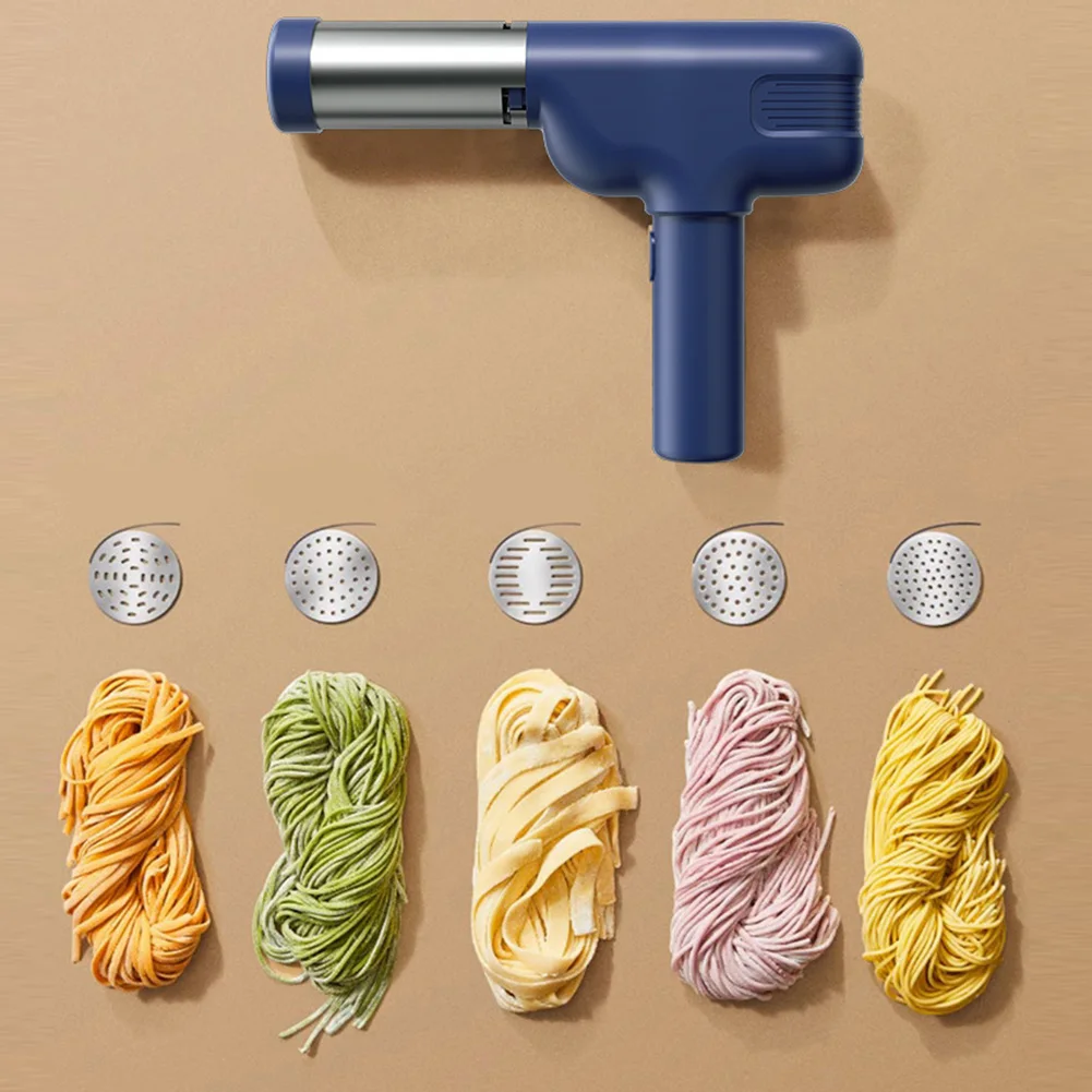 1pcs Handheld Electric Pasta Maker 26*23.5*8cm Pasta Maker Machine Portable Noodle Kitchen Tools