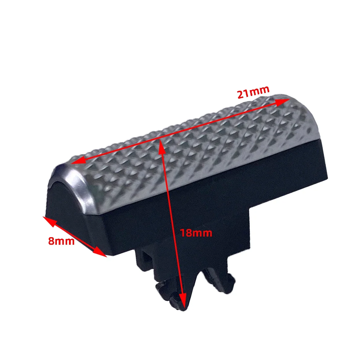 x1 Interior Air Conditioning Control Switch Chrome AC Button For Porsche Cayenne 9Y S Panamera 971 Turbo GTS