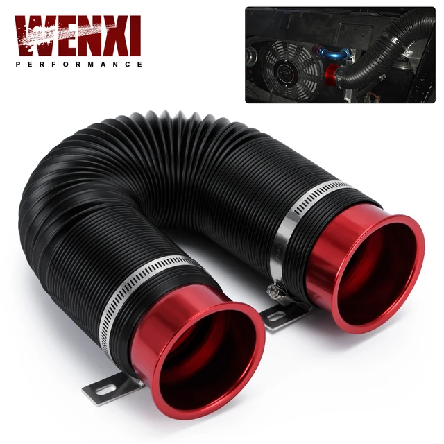 3 in. Id X 11 Ft. Passenger Car Exhaust Hose With Flared End 