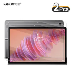 Premium Transparent HD Tempered Glass Screen Protector, Scratch - Proof, 2 - Pack (2P-  Tab Plus 11.5)