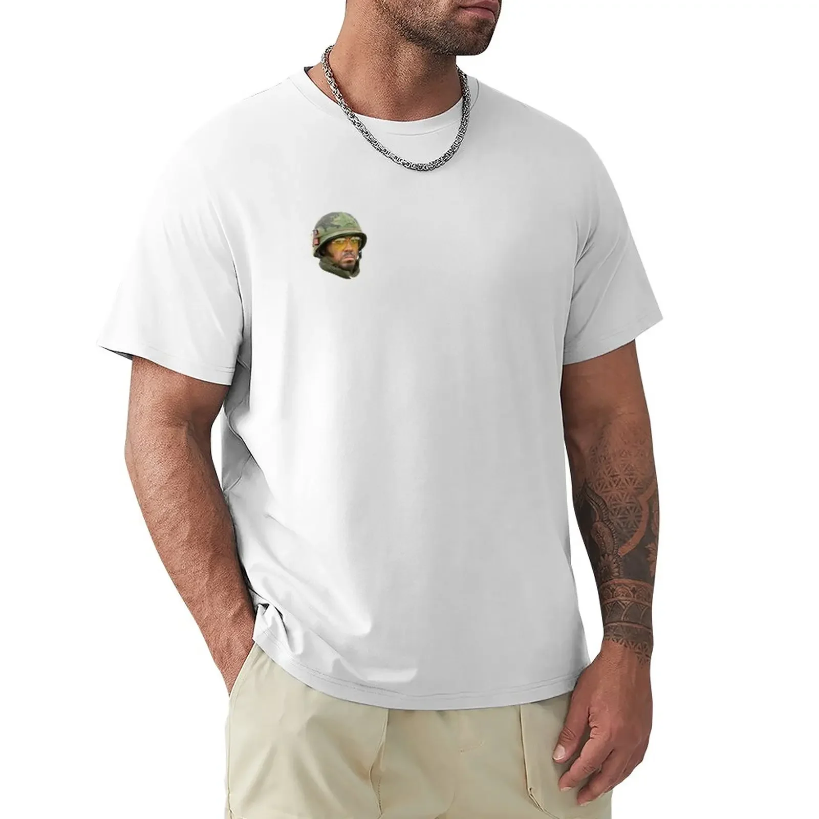 

Kirk Lazarus - Head (Tropic Thunder) T-Shirt tops custom t shirt plain t shirts men