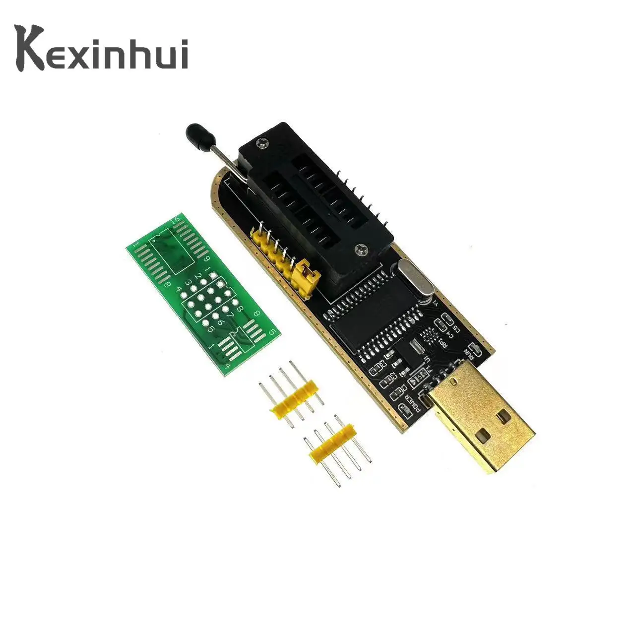 CH341A 24 25 Series EEPROM Flash BIOS USB Programmer Module + SOIC8 SOP8 Test Clip DIY KIT For EEPROM 93CXX / 25CXX / 24CXX