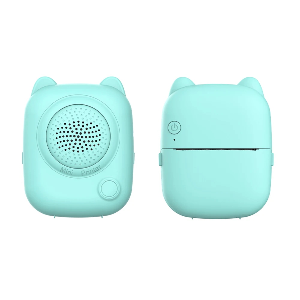 Smart Mini Pocket Printer with Voice-Activated Printing and AI Photo Generation for Student and Home Office Use