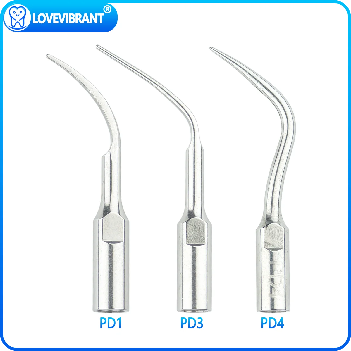 

Dental Ultrasonic Scaler Scaling Tips PD Series For SATELEC DTE Scaler Handpiece Dentistry Products For Dentist dental tools