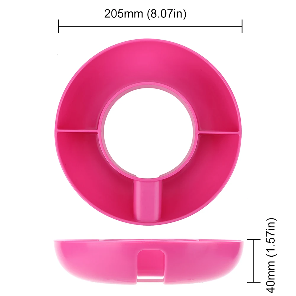 Silicone Snack Tray For Stanley 30/40 Oz Tumbler Cup Accessories Snack Bowl For Stanley Dupe 40oz Reusable Ring Holder