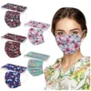 Adult  Women Man  Disposable Face Mask Industrial 3ply Ear Loop 50pc Mask Mascarillas Desechables Disposable Mouths Covers 2