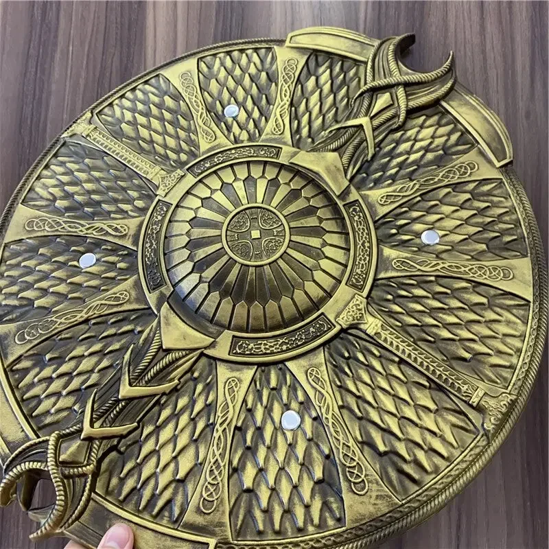 God of War Guardian Shield Cosplay Hammer Prop Weapon - Rubber Unsharpened Chaos Blade Thunder Axe
