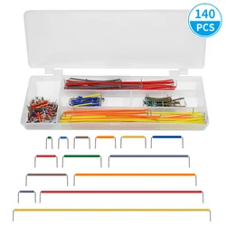 Comprehensive Solderless Breadboard Jumper Wire Kit for PCB Prototyping and DIY Electronics (140pcs)