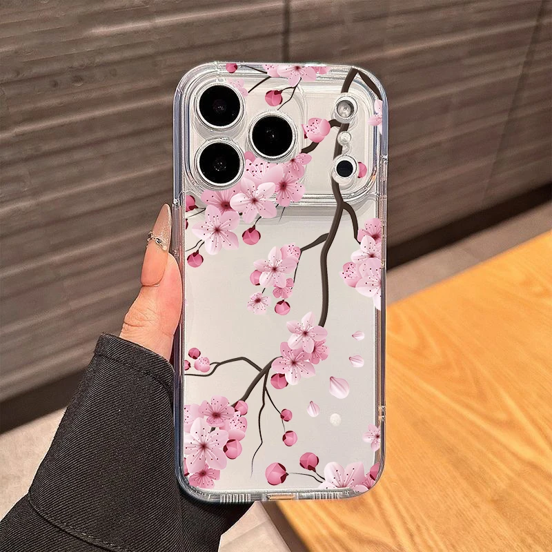 Luxury Floral TPU Phone Case - Elegant and Durable Design