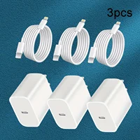 For iPhone Charger MFi Certified Super Fast Charging iPad Charger USB C Wall Charger Fast Charging 4FT Cable 4-PCS - Image 5