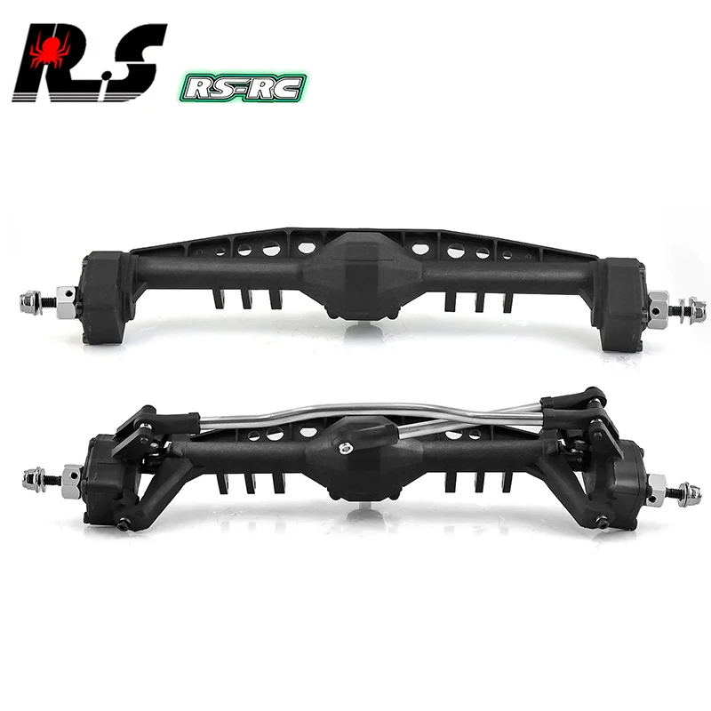 RC Car Front and Rear Plastic Currie F9 Portal Axle Complete for Axial Capra UTB10 1.9 UTB 1/10 RC Crawler Car Upgrade Parts rc crawler upgrade parts