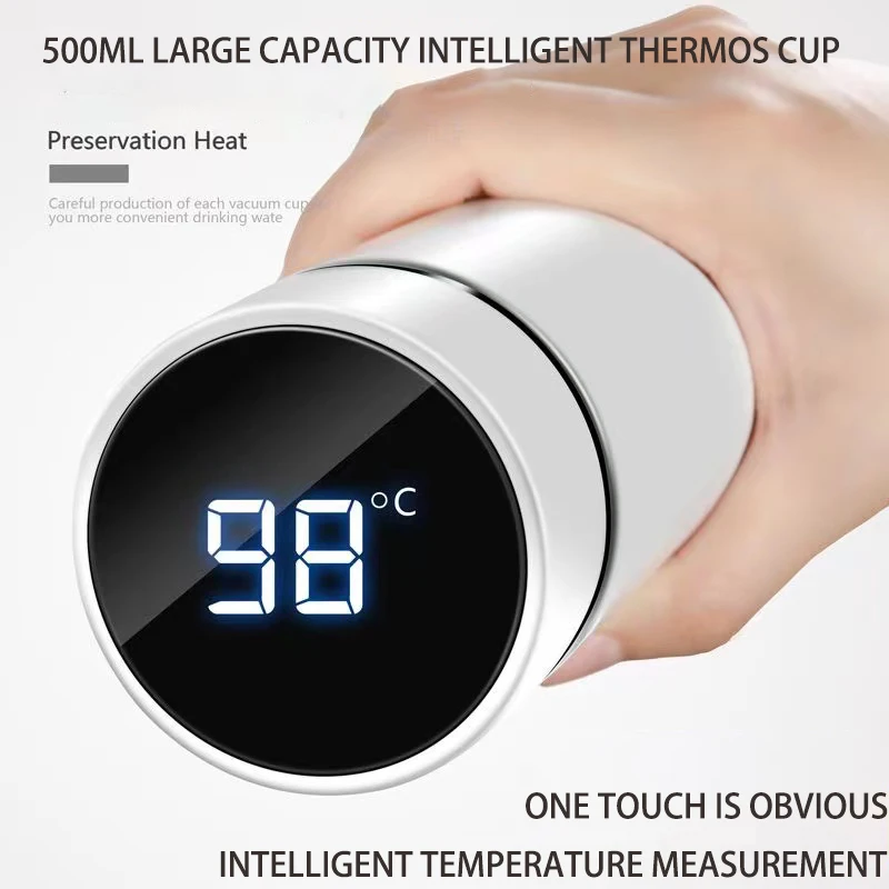 Temperature Display Thermos Cup