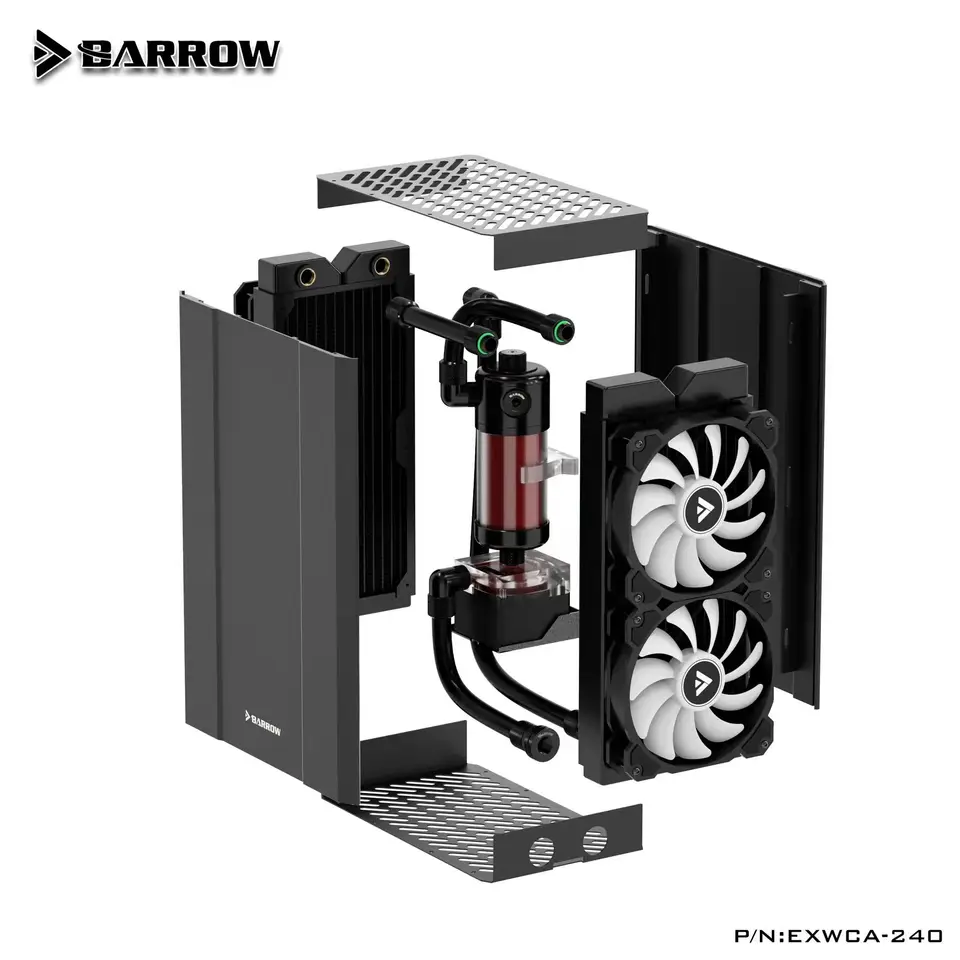 Barrow 360mm 外部水冷ドック ラジエーター付き 未使用 S3b00d4bc308b44dc84481a5d0b605
