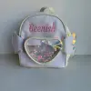Personalized Kindergarten Backpack, Children's Cartoon Backpack, Cute Girl, Love  Wings, Lightweight Baby Backpack 3