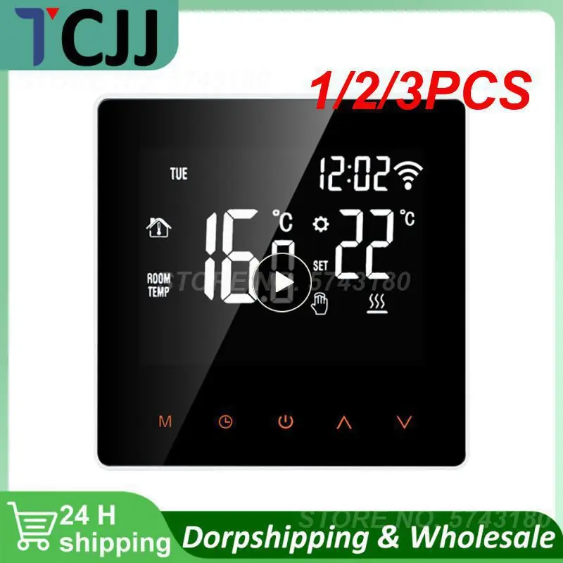 

1/2/3PCS Tuya WiFi Smart Thermostat Temperature Controller for Electric floor Heating,Water/Gas Boiler Voice Work for