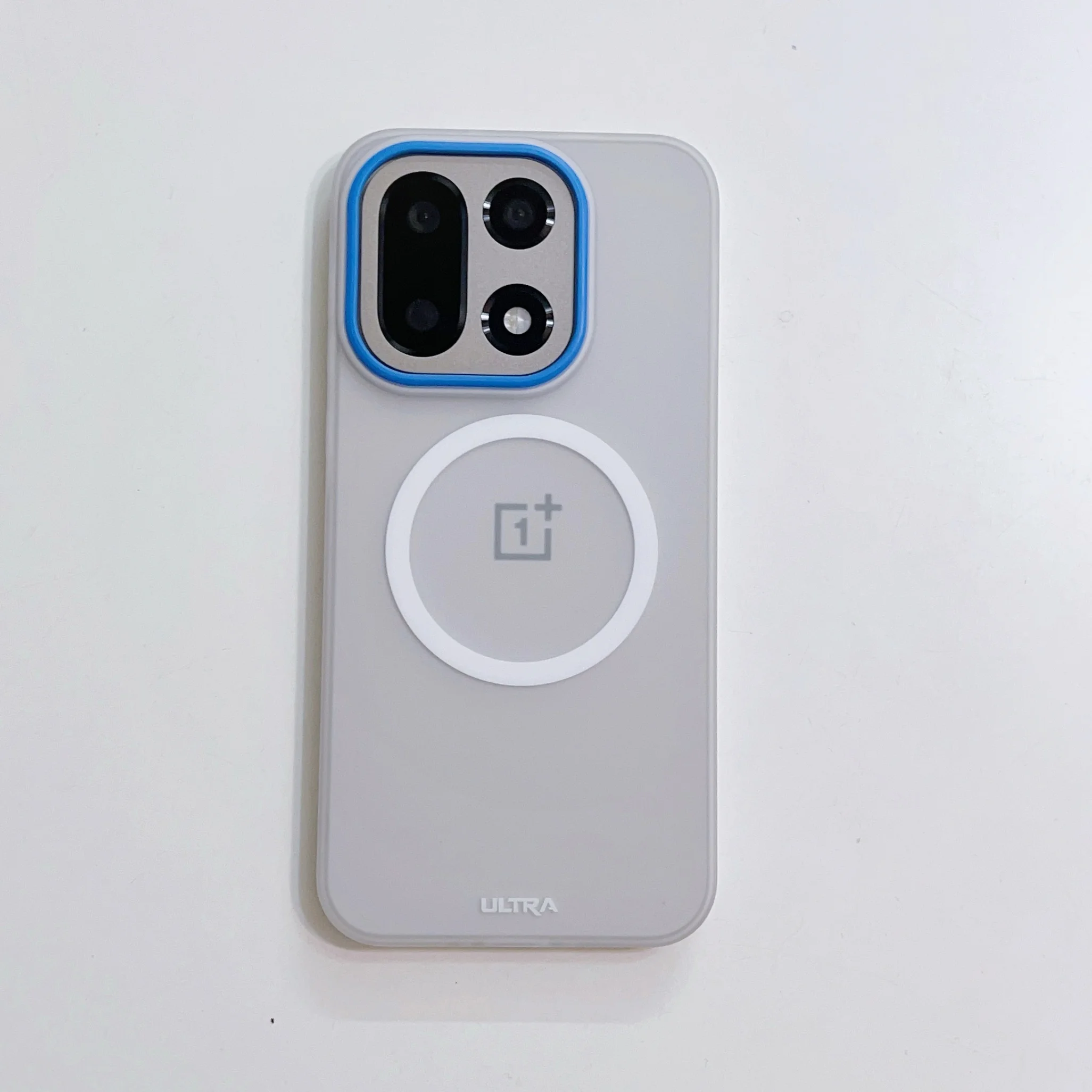 Ultra-Thin Matte Magnetic Full-Body Shockproof Luxury Blue Tone Case