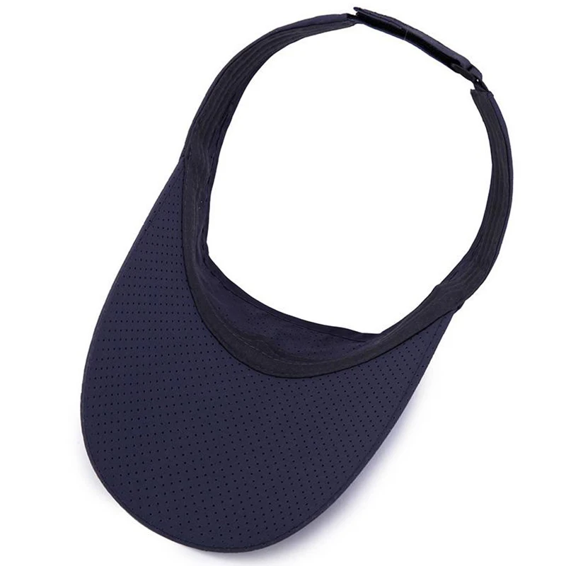 Summer Breathable Air Sun Hats Men Women Adjustable Visor UV Protection Top Empty Solid Sports Tennis Running Sunscreen Cap Hat