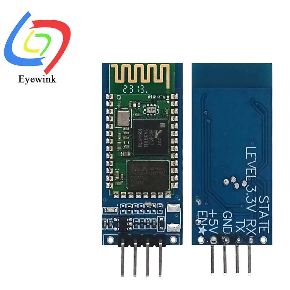HC-05 HC-06 Master-Slave 6Pin/4Pin Anti-Reverse Integrated Bluetooth Serial Pass-Through Module Wireless Serial for Arduino image 4