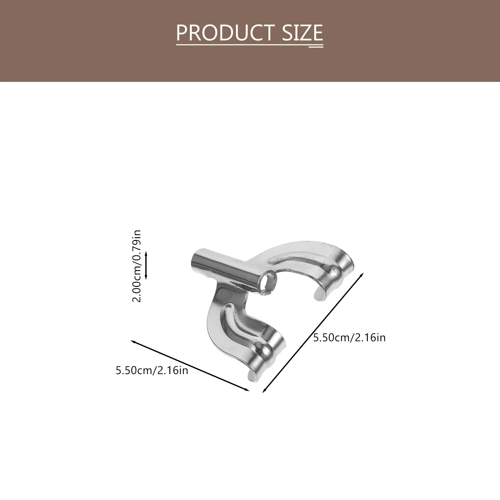 Plating Bass Drum Claw Hook For Drum Percussion Instrument Parts Hook Percussion Instrument Claw Metal Mount Hooks 10Pcs