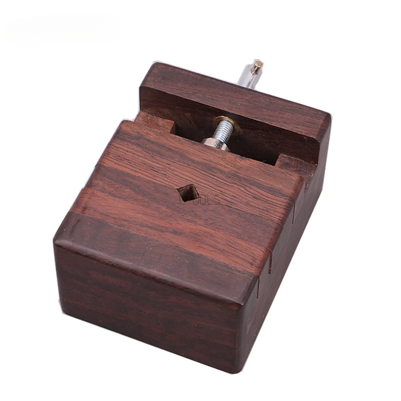 Crafts Black Sandalwood Printing Bed Mortise Tenon Structure DIY Vise Clamp Bench Vice Seal Hand Tools Woodworking Clamping