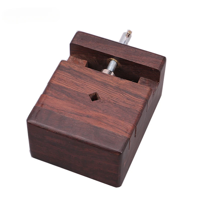 

Crafts Black Sandalwood Printing Bed Mortise Tenon Structure DIY Vise Clamp Bench Vice Seal Hand Tools Woodworking Clamping