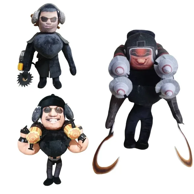 Titan Speakerman Plushies Toys Sinister Clockman Upgrade Stuffed