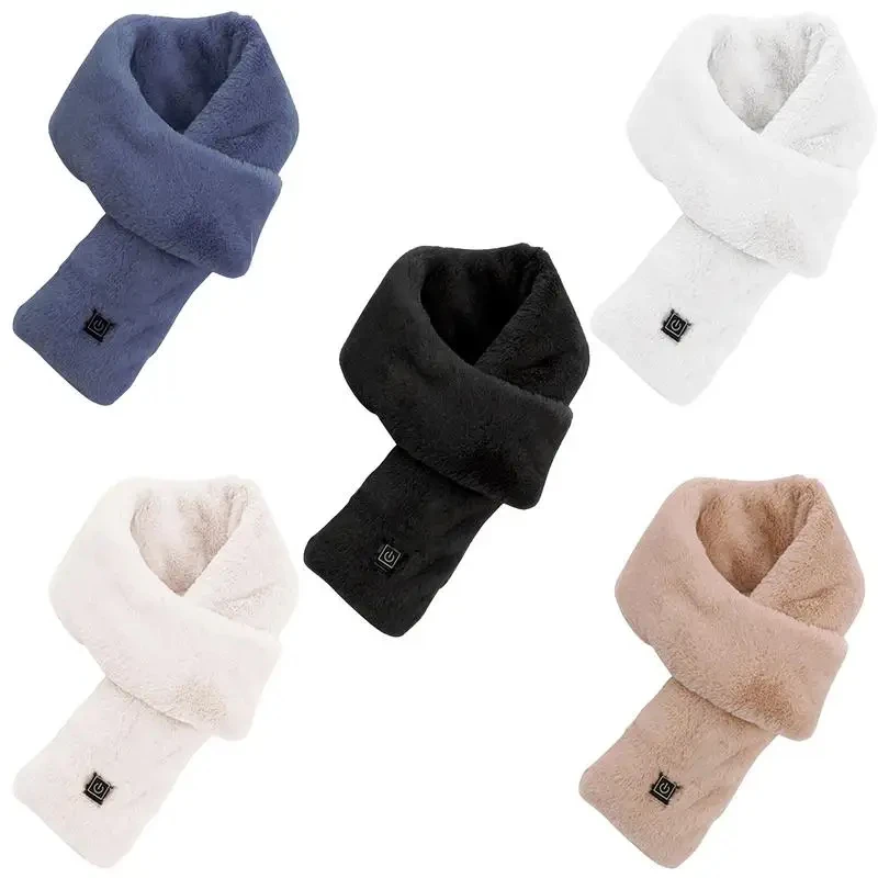 

Outdoor Warm Electric Heating Scarf Heating Pads 3 Gear Heating USB Heater Thermal Shawl Neck Brace Warm Bib Winter Warmer