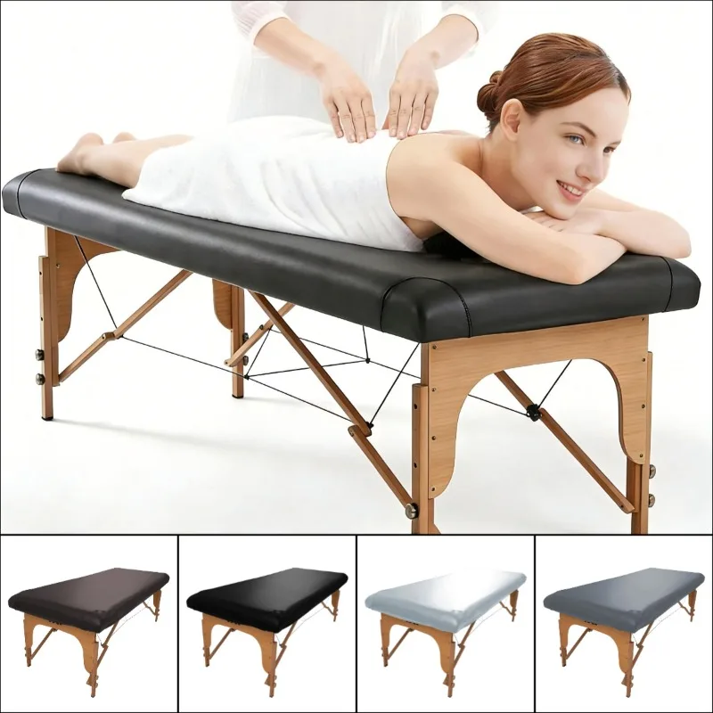 70/80/90cm PU 가죽 마사지 테이블 커버 닦아낼 수 있는 방수 방오 뷰티 살..