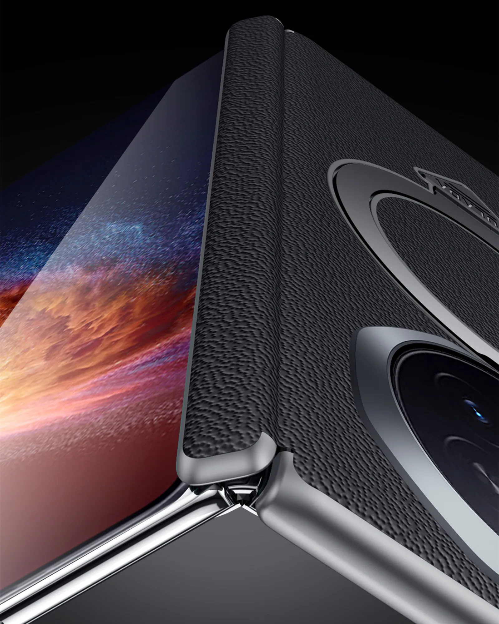 Honor Magic V6 Leather Magnetic Handle MagSafe Case with Hinge Protection by SULADA 18 Honor Magic V6 Leather Magnetic Handle MagSafe Case with Hinge Protection by SULADA 10