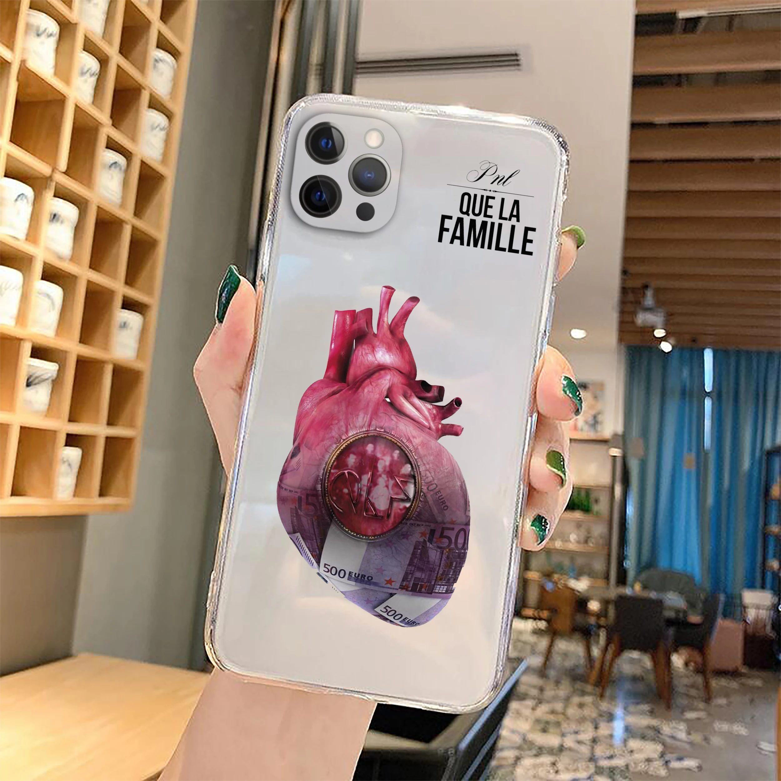 Sleek PNL QLF Rapper Singer Silicone Phone Case