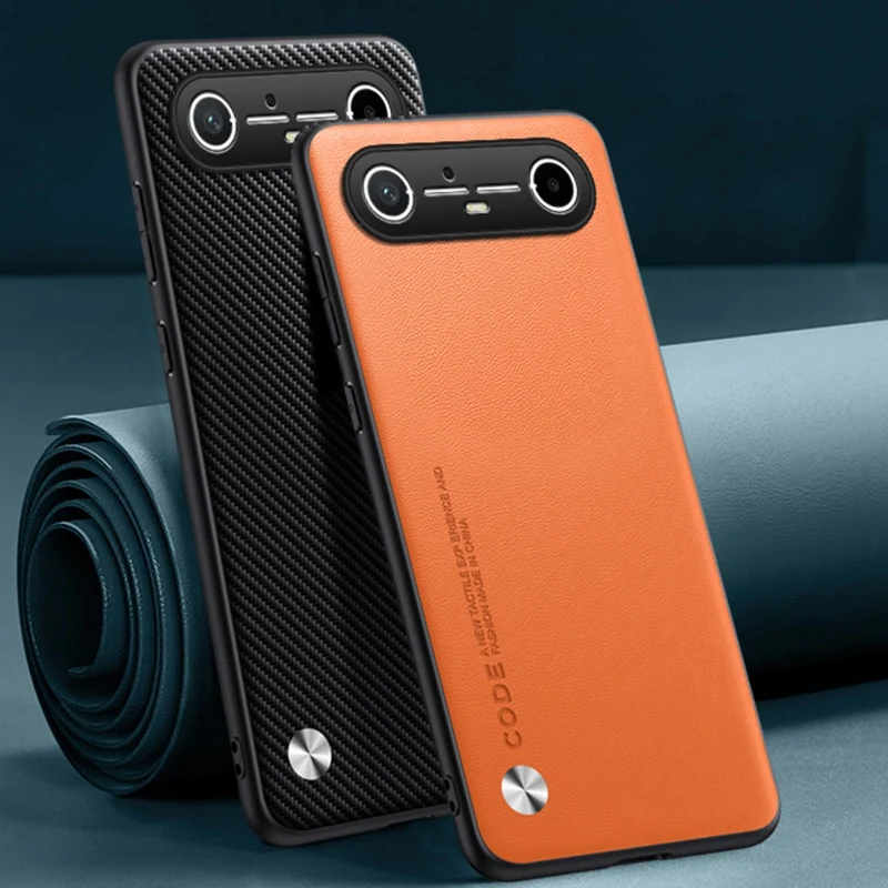 Luxury PU Leather Shockproof Phone Case with Full Protection