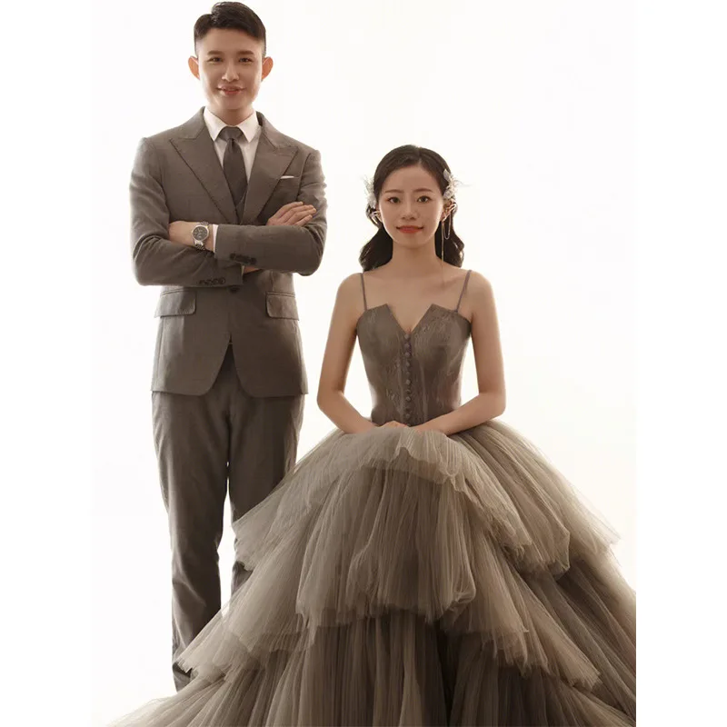 

Женское свадебное платье It's yiiya, белое платье на бретелях-спагетти в несколько рядов на лето 2023