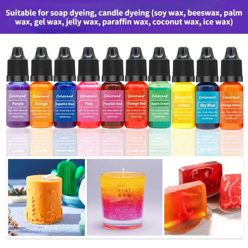 Highly Concentrated Aromatherapy Candle Dye Color Essence Diy