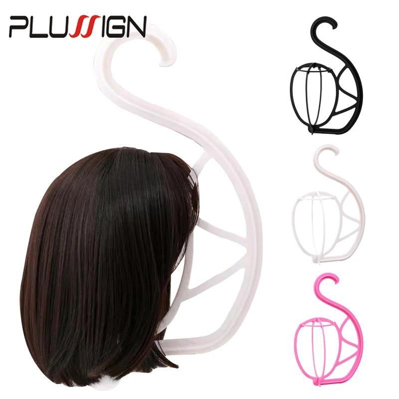 Wig Stand Wig Stand Holder Wig Storage Stand Wig Hangers Plussign Wig Hanger Portable Hanging Wig Stand For Wigs And Hat Collapsible Display Holder Tool Hanging Dryer 1Pcs